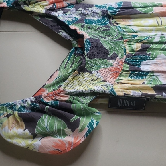 Volcom Excapism Mini Cut Out  Dress Slate Grey - Picture 13 of 16